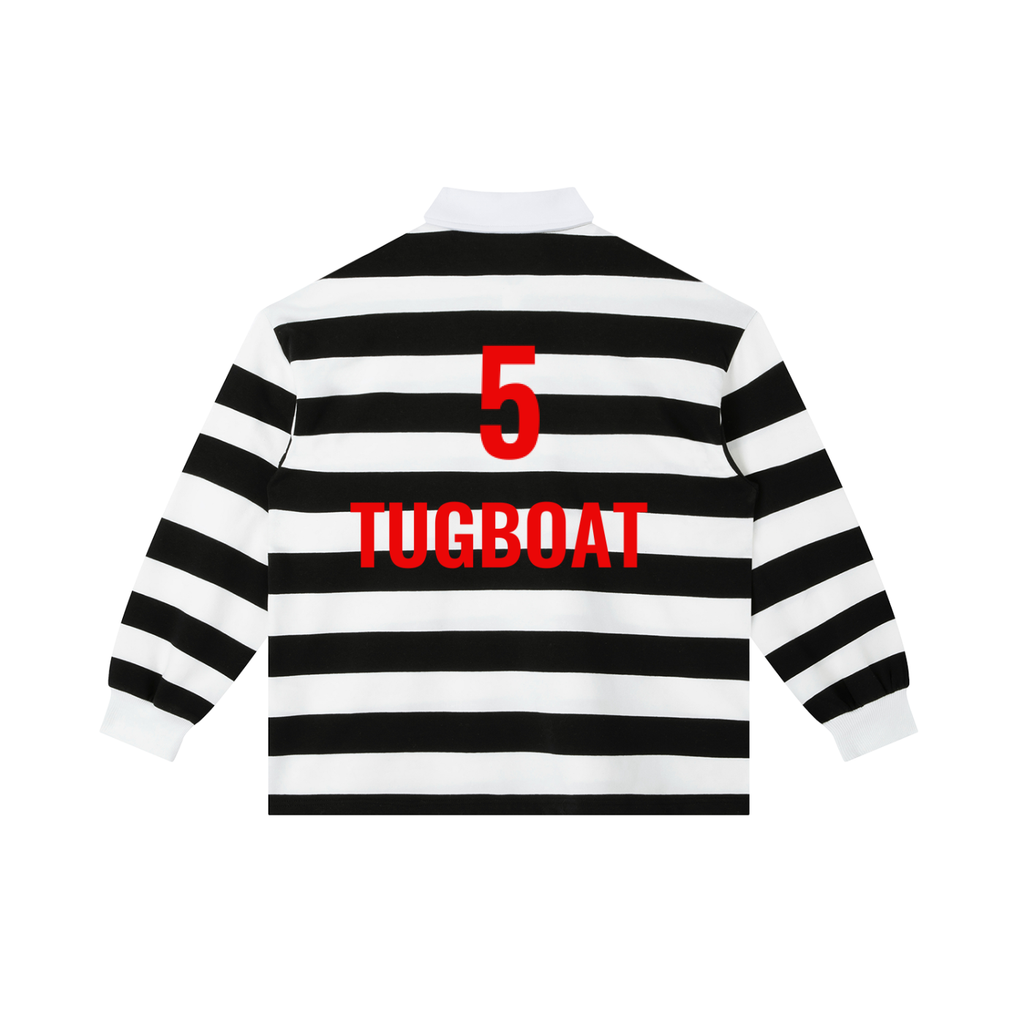 TUGBOAT RUGBY | Black Stripe Shirt