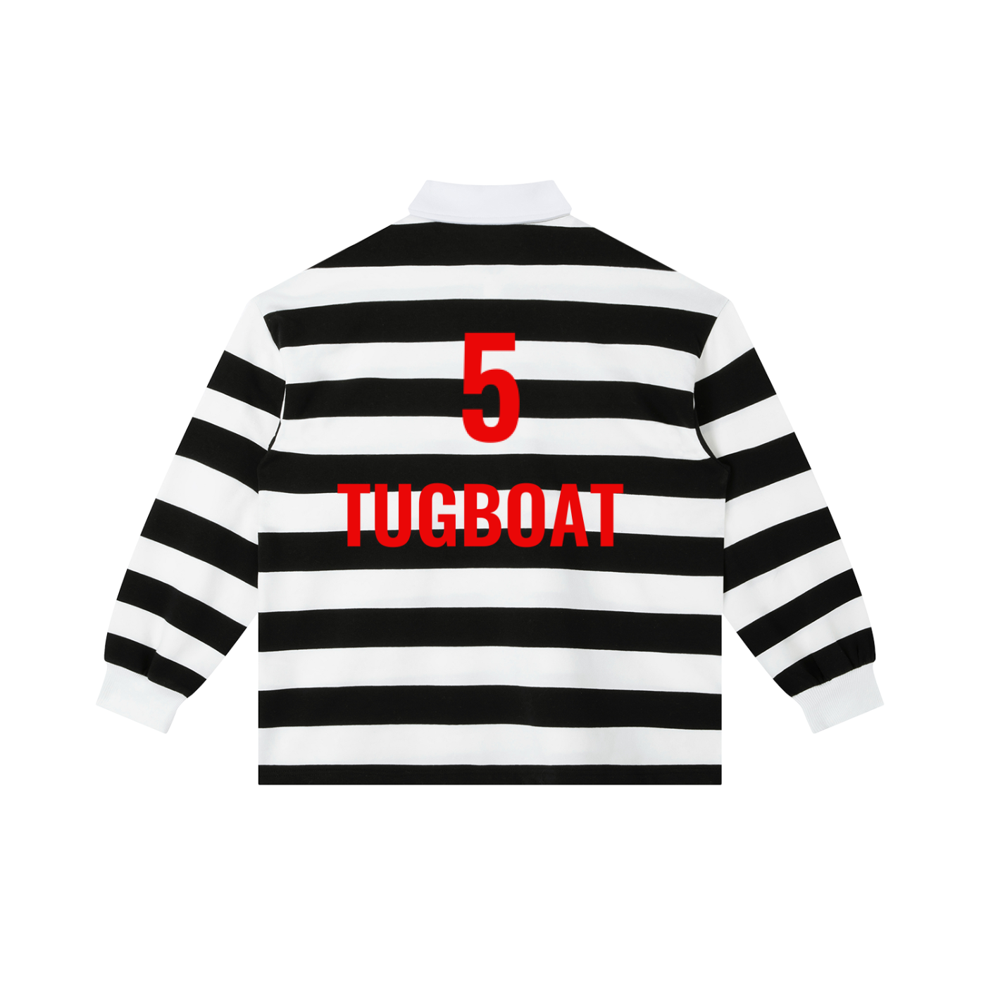 TUGBOAT RUGBY | Black Stripe Shirt