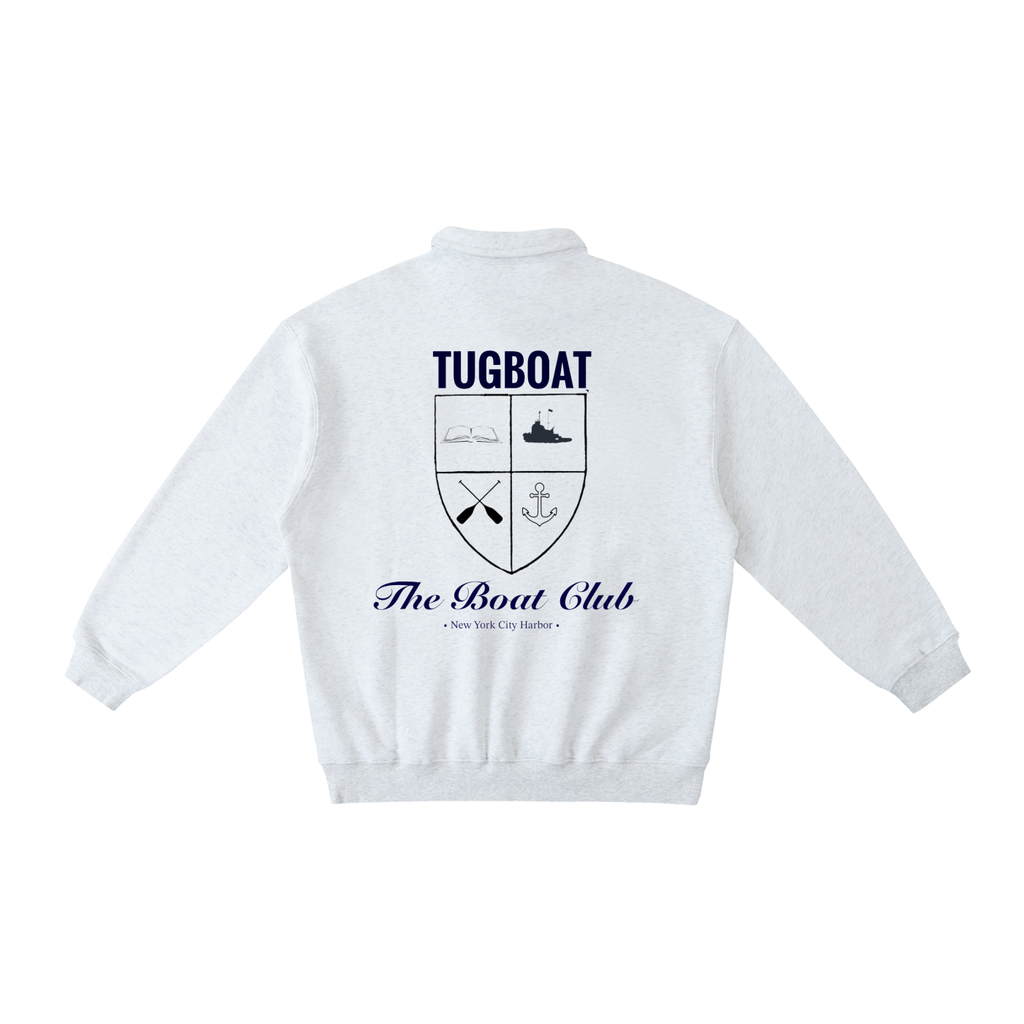 TUGBOAT CLUB | Polo-Collar Sweatshirt